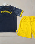 2023/2024 Kids Size Dortmund Away Football Shirt