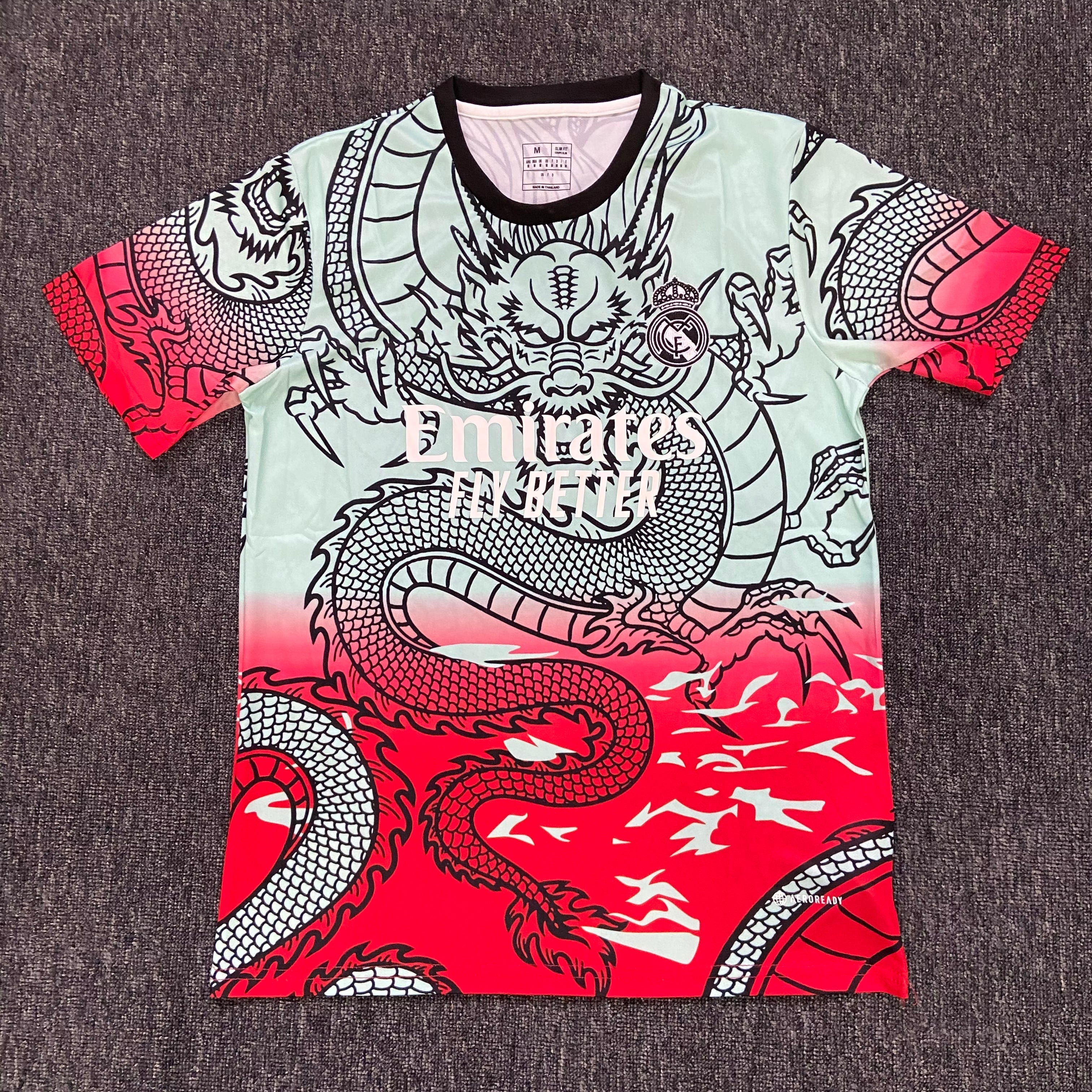2025-26 Real Madrid Special Red-Green Dragon S-2XL