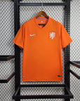 2014 Retro Netherlands Home Football Shirt