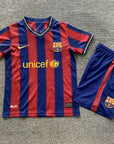 2009/2010 Retro Kids Size Barcelona Home Football Shirt 1:1 Thai Quality