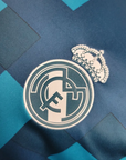 2017/2018 Long Sleeve Retro Real Madrid Third Away Football Shirt 1:1 Thai Quality
