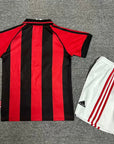 1998/1999 Retro Kids Size AC Milan Home Soccer Jersey 1:1 Thai Quality