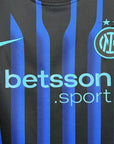 2025/2026 Inter Milan Home Football Shirt Kids Size