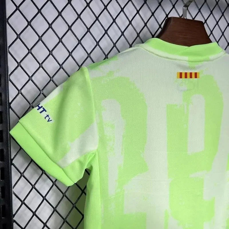 2024/2025 Barcelona Third Away Football Shirt 1:1 Thai Quality Kids Size