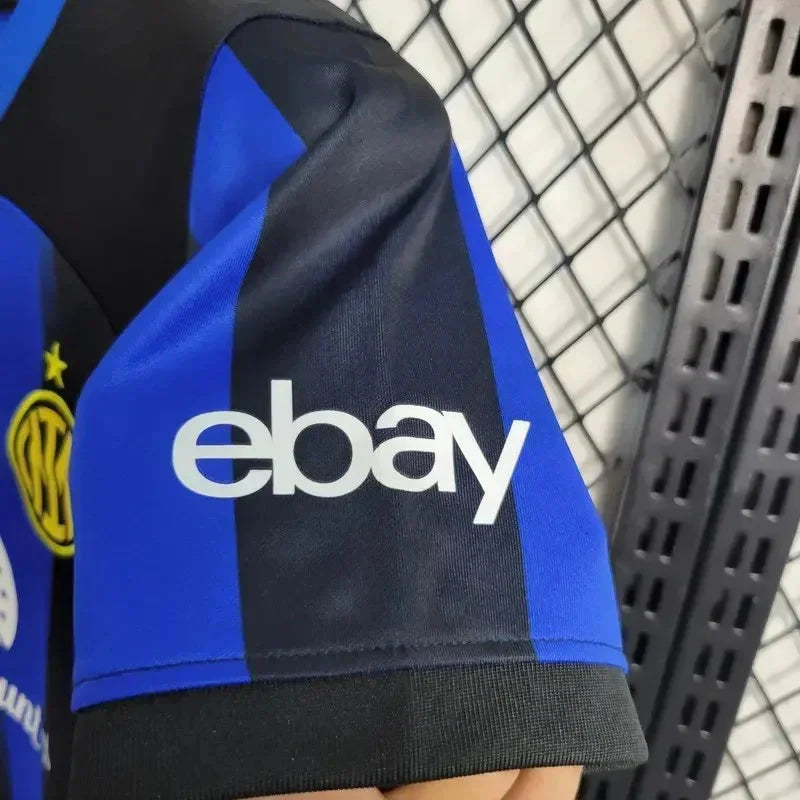 2023/2024 Kids Size Inter Milan Home Football Jersey1:1 Quality Thai