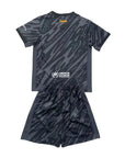 2024/2025 Kids Size Barcelona Black Goalkeeper Football Shirt