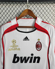 2006/2007 Retro Long Sleeve AC Milan Away Football Shirt 1:1 Thai Quality
