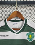 2001/2003 Retro Long Sleeve Sporting Lisbon Home Football Shirt