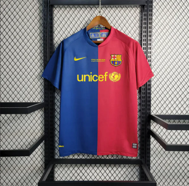 FC Barcelona Retro 08-09 Home Stadium Jersey - Fan Version - Messi