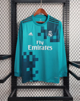 Retro Real Madrid 2017/18 Blue Jersey Long Sleeve - RONALDO 7