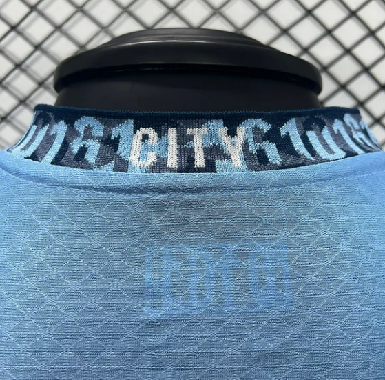 Manchester City 24-25 Home Stadium Jersey - Player Version