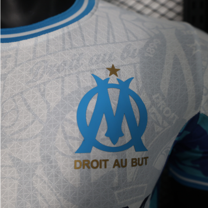 Olympique de Marseille 2024/2025 Home Jersey - Player Version