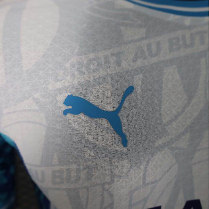 Olympique de Marseille 2024/2025 Home Jersey - Player Version