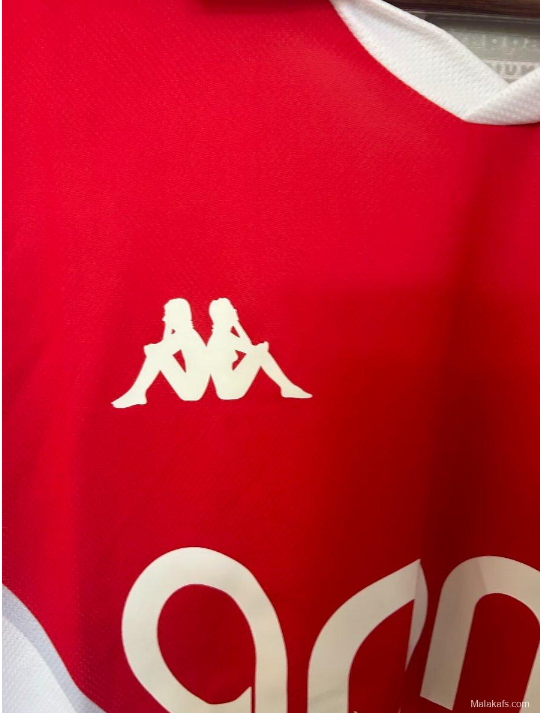 24/25 AS Monaco Home Jersey - Fan Version