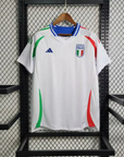 Italy 2024 Away White Stadium Jersey - Fans Version