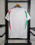 Italy 2024 Away White Stadium Jersey - Fans Version