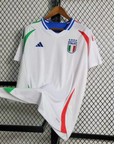 Italy 2024 Away White Stadium Jersey - Fans Version