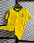 1994 Retro Brazil Soccer Jersey Home