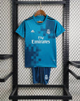2017/2018 Retro Kids Size Real Madrid Third Away Football Shirt