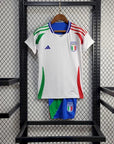 2024 Kids Size Italy Away Soccer Shirt 1:1 Thai Quality
