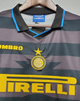 1997/1998 Retro Internazionale Milan Away Football Jersey 1:1 Thai Quality