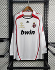 2006/2007 Retro Long Sleeve AC Milan Away Football Shirt 1:1 Thai Quality