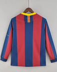 2010/2011 Retro Long Sleeve Barcelona Home Football Shirt 1:1 Thai Quality