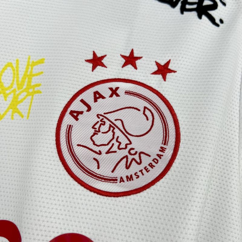 2025-26 Ajax Amsterdam Bob Marley 40th White S-2XL