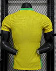 2025-26 Brazil Home Player S-XXXL