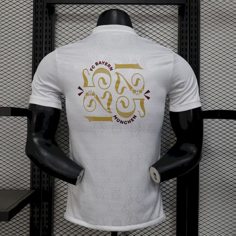 2025-26 Bayern Munich 125 Years White Player S-2XL