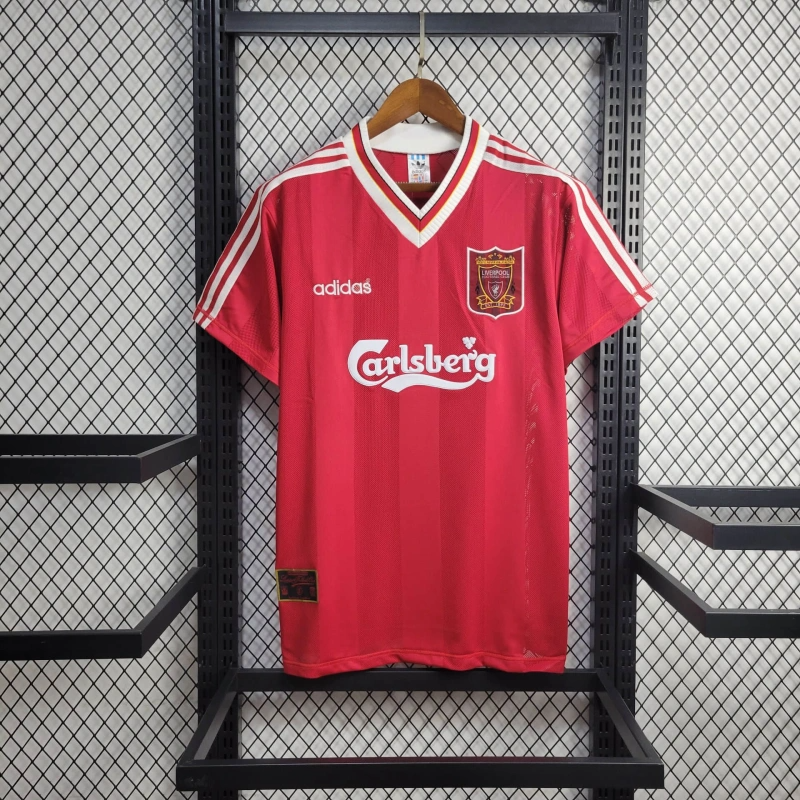 1995/1996 Retro Liverpool Home Football Shirt 1:1 Thai Quality