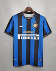 2009/2010 Retro Internazionale Milan Home UEFA Champions League Edition Football Jersey 1:1 Thai Quality