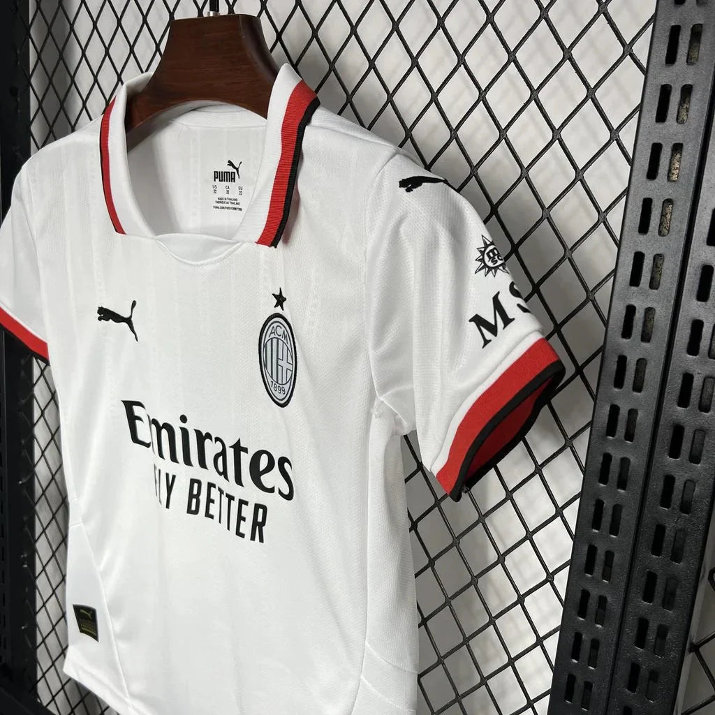2024/2025 AC Milan Away Football Shirt 1:1 Thai Quality Kids Size