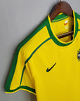 1998 Retro Brazil Soccer Jersey Home