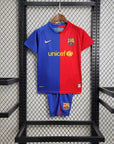 2008/2009 Retro Kids Size Barcelona Home Football Shirt 1:1 Thai Quality