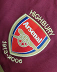 2005/2006 Retro Long Sleeve Arsenal Home Football Shirt 1:1 Thai Quality