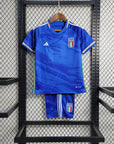 2023 Italy Home Soccer Shirt Kids Size