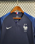 2018 Retro Long Sleeve FIFA World Cup France Home Football Shirt