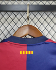 2024/2025 Kids Size Barcelona Home Football Shirt 1:1 Thai Quality