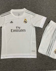 2015/2016 Retro Kids Size Real Madrid Home Soccer Jersey