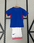 2024 Kids Size France Home Football Shirt 1:1 Thai Quality