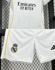 2025/2026 Real Madrid Home Football Shirt Kids Size
