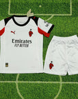 2025/2026 AC Milan Away Football Shirt Kids Size