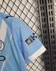 2025/2026 Manchester City Home Football Shirt Kids Size