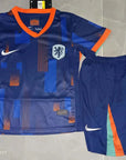 2024 Netherlands Away Football Shirt 1:1 Thai Quality Kids Size