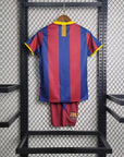 2010/2011 Retro Kids Size Barcelona Home Football Shirt 1:1 Thai Quality