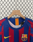 2005/2006 Retro Kids Size Barcelona Home Football Shirt 1:1 Thai Quality