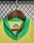 2024 Brazil Home Football Shirt Kids Size 1:1