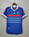1998 Retro France Home Football Shirt