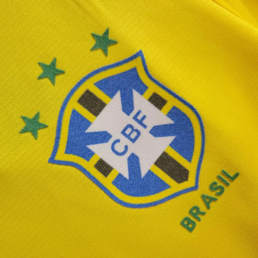 1994 Retro Brazil Soccer Jersey Home